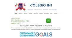 Desktop Screenshot of colegioimi.net