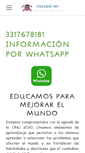 Mobile Screenshot of colegioimi.net